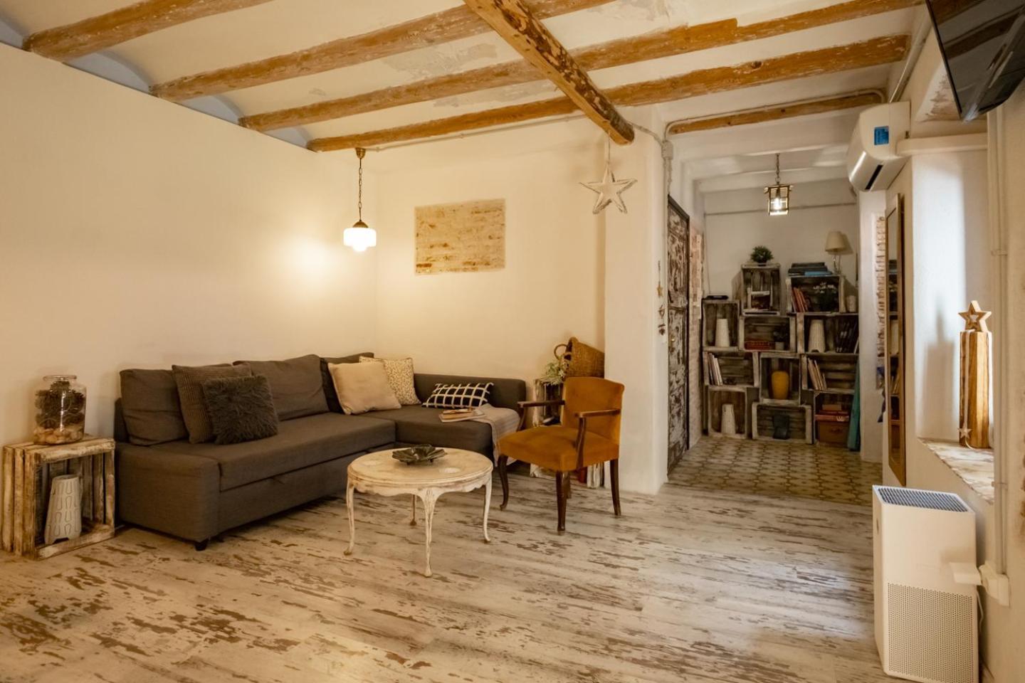 Apartamento En El Corazon De Tarragona. Planta Baja Con Patio. Exteriér fotografie