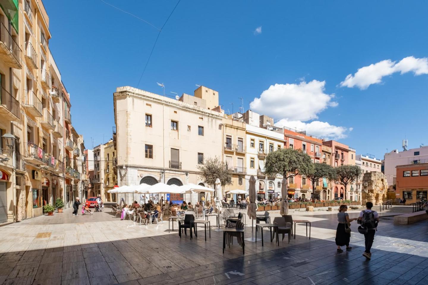 Apartamento En El Corazon De Tarragona. Planta Baja Con Patio. Exteriér fotografie