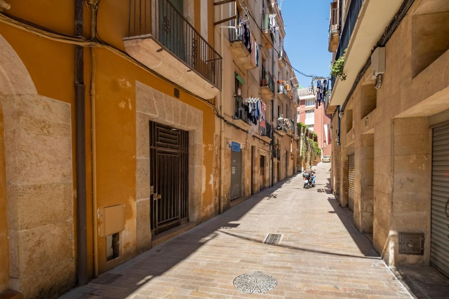 Apartamento En El Corazon De Tarragona. Planta Baja Con Patio. Exteriér fotografie