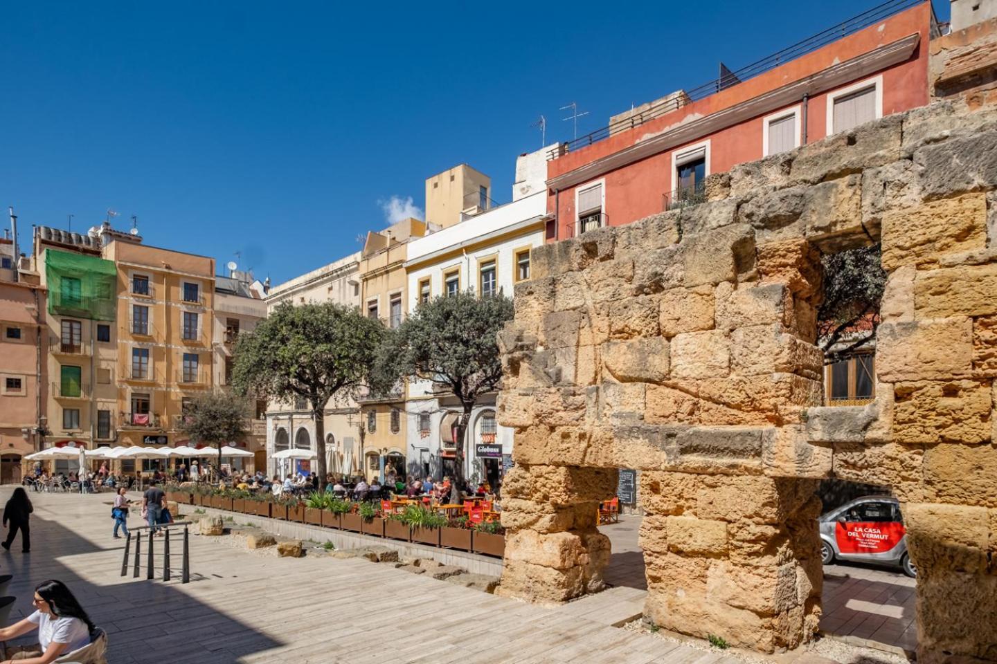 Apartmán Apartamento En El Corazon De Tarragona. Planta Baja Con Patio. Exteriér fotografie