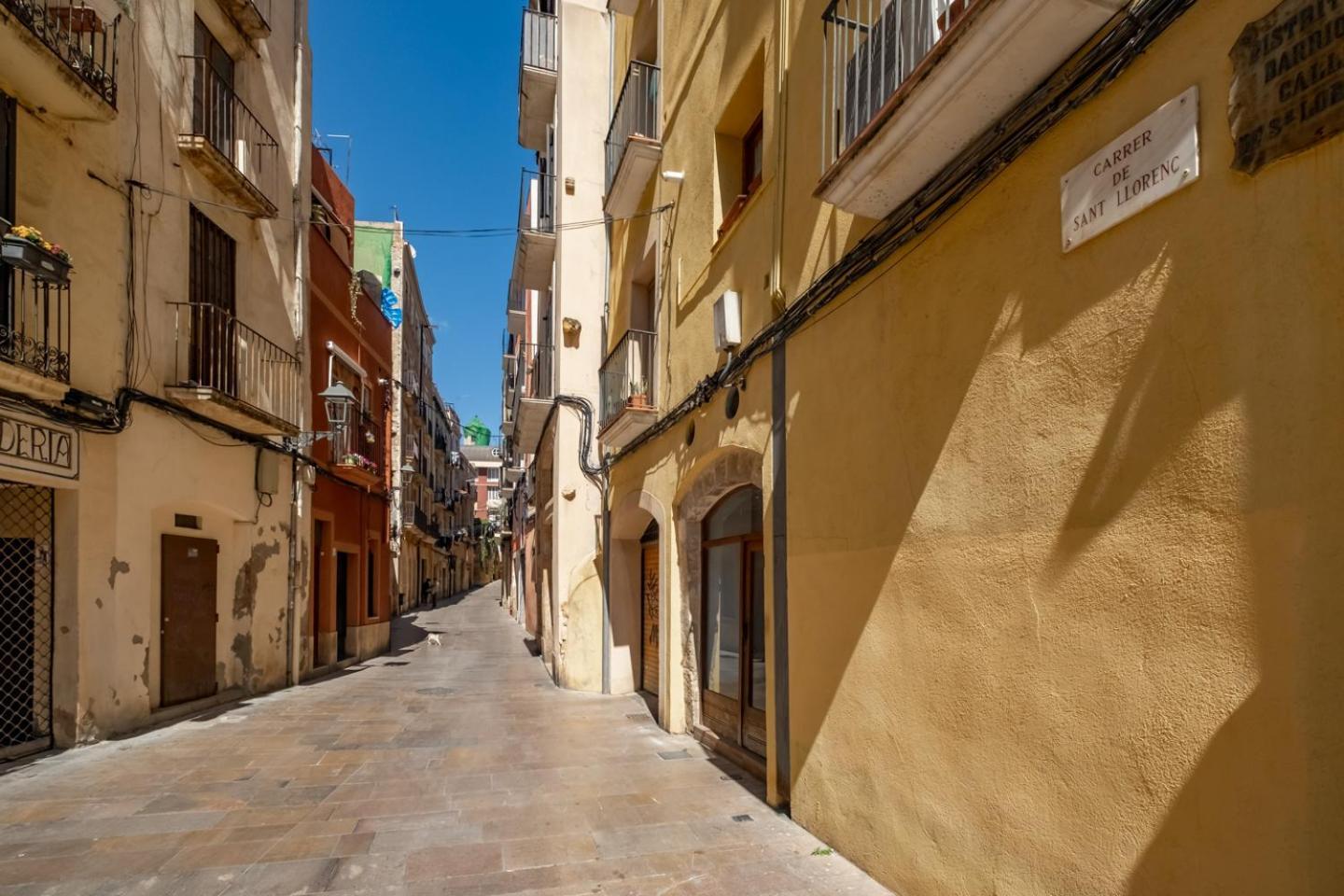 Apartamento En El Corazon De Tarragona. Planta Baja Con Patio. Exteriér fotografie